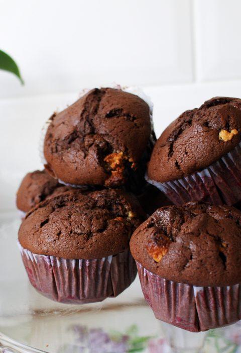 muffinki potrojnie czekoladowe 1