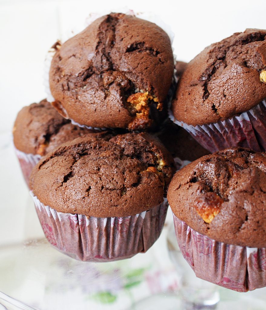 muffinki potrojnie czekoladowe 5