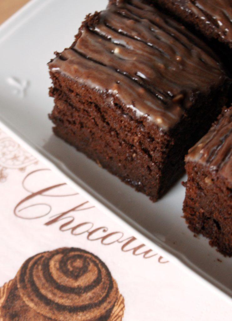 Ciasto czekoladowe bez nabialu i bez tluszczu 2