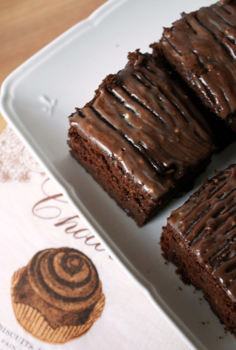 Ciasto czekoladowe bez nabialu i bez tluszczu 3